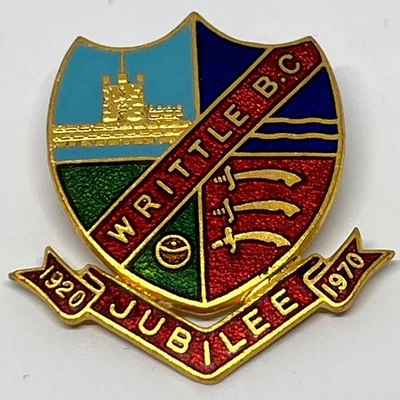 Writtle Bowling Club Chelmsford Essex England Enamel Pin Badge Bowls Sport UK - Image 1 of 3