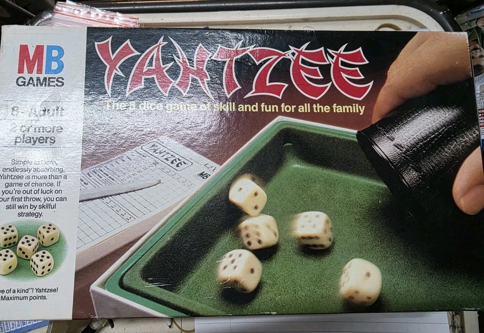 Original Yahtzee Game (MB Games 1985) - Image 1 of 1