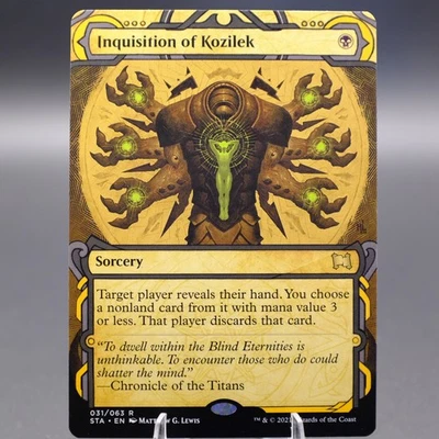 Inquisition of Kozilek Normal 31 STA Strixhaven: Mystical Archives NM MTG - Image 1 of 2