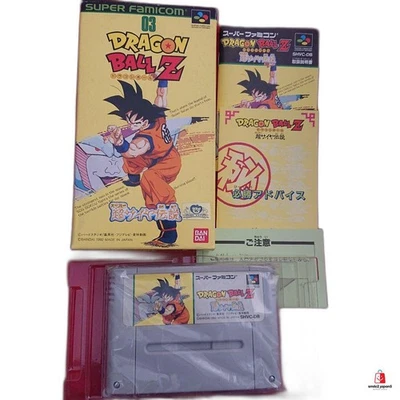 SFC  DRAGON BALL Z SUPER SAYA DENSETSU   Nintendo Super Famicom SNES "good" Used - Image 1 of 4