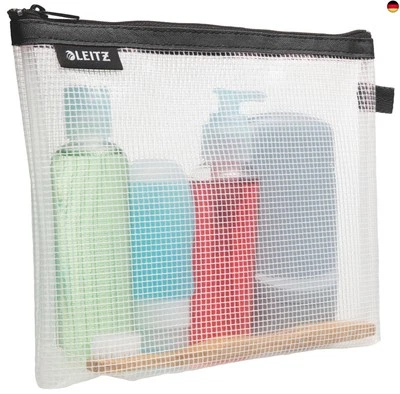 Leitz WOW Reise Zip-Kulturbeutel, durchsichtig, Wasserabweisend, Idealer - Bild 1 von 4