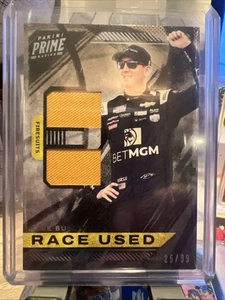 2023 Panini Prime - Race-Used Dual Firesuits Kyle Busch #RUD-KBU /99 (MEM) - Picture 1 of 3