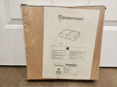 IKEA TIMMERMAN СОСНОВЫЙ ЯЩИК 2 УПАКОВКИ 2 ЯЩИКА 076.061.05 НОВЫЙ ЗАПЕЧАТАННЫЙ - Изображение 1 из 4