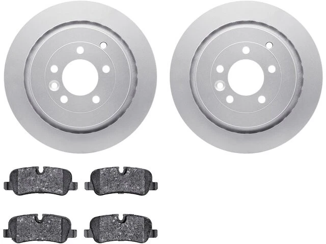 Kit de pastillas de freno trasero y rotor para Land Rover Range Rover Sport 2006-2013 BJ169JF Foto 1 de 1