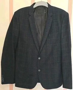 Asos Multi-colour Blue Polyester Blend Mens Jacket Size UK 46" EU 56 US 46" REG - Picture 1 of 24