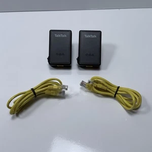 2 x D-Link DHP-300AV Powerline Adapters Homeplugs Talk Talk - Picture 1 of 11