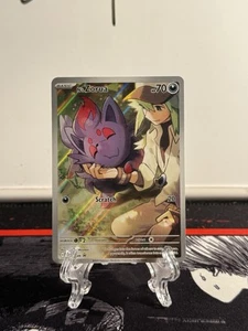 N's Zorua 189 Sv: Scarlet & Violet Promo Karten Holo Near Mint - Bild 1 von 2