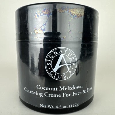OFERTA SELLADA Crema Limpiadora Signature Club A Coconut Meltdown para Rostro y Ojos Foto 1 de 3