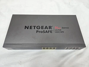 Netgear Prosafe Plus Gigabit Switch JGS615PE POE 16 Ports - Picture 1 of 4