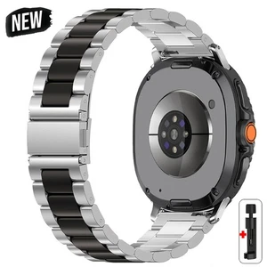 For Samsung Galaxy Watch 8 40/44mm 8 Classic 8 Ultra2 Stainless Steel Band Strap - Photo 1 sur 26