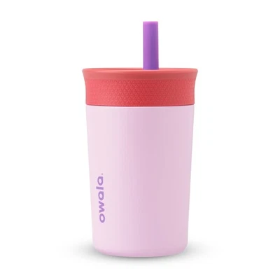 Vaso para niños Owala acero inoxidable 12 oz cohete lila Foto 1 de 4