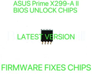 ASUS PRIME X299-A II, NO PASSWORD FIRMWARE CORREGGE CHIP BIOS ULTIMA VERSIONE - Foto 1 di 1