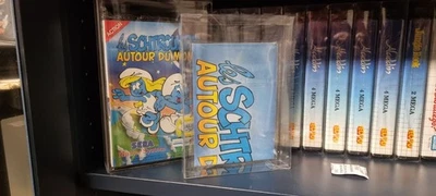 LES SCHTROUMPFS AUTOUR DU MONDE - (SMURFS 2) SEGA MASTER SYSTEM **POSTER ONLY** - Image 1 of 4