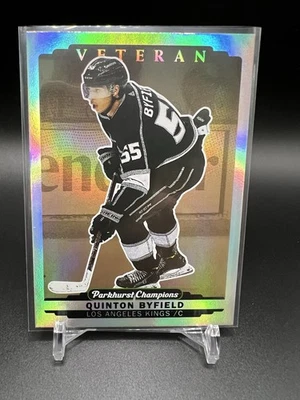 2022-23 Upper Deck Parkhurst Champions GOLD RAINBOW Quinton Byfield #227 Kings - Image 1 of 2