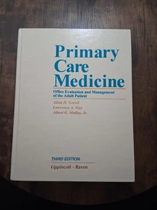 Vintage Primary Care Medicine by Allan Goroll Hardcover Good Condition 1995 - Foto 1 di 7