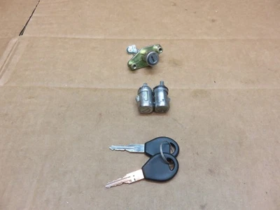 89-94 USDM NISSAN 240SX S13,DOOR LOCKS,TRUNK LOCK,2 NEW MATCH KEYS! - Image 1 of 4