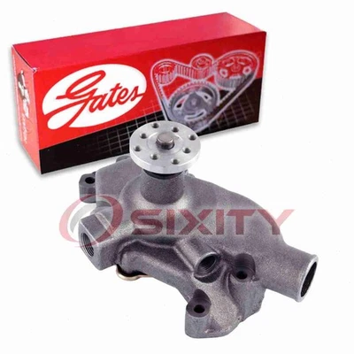 Gates Engine Water Pump for 1955-1968 Chevrolet Bel Air 4.3L 4.6L 5.0L 5.3L vm - Image 1 of 4