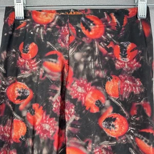 Black Milk Spider Leggings Red Black Made in Australia SZ Smooth Halloween Punk - Picture 1 of 10