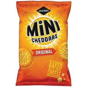 Snack Jacob's Mini Cheddars Original Queso Sabor 45g (Paquete de 30) - Imagen 1 de 1