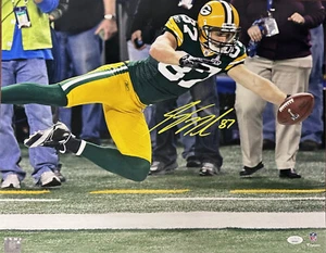 Packers SB XLV Champ JORDY NELSON Signed 16x20 Photo AUTO #2 - JSA - Picture 1 of 1