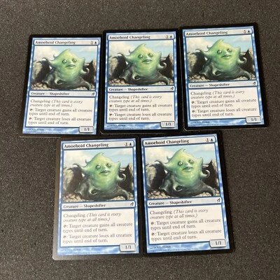 Amoeboid Changeling Magic The Gathering Mtg Lorwyn Card 5 - Image 1 of 4
