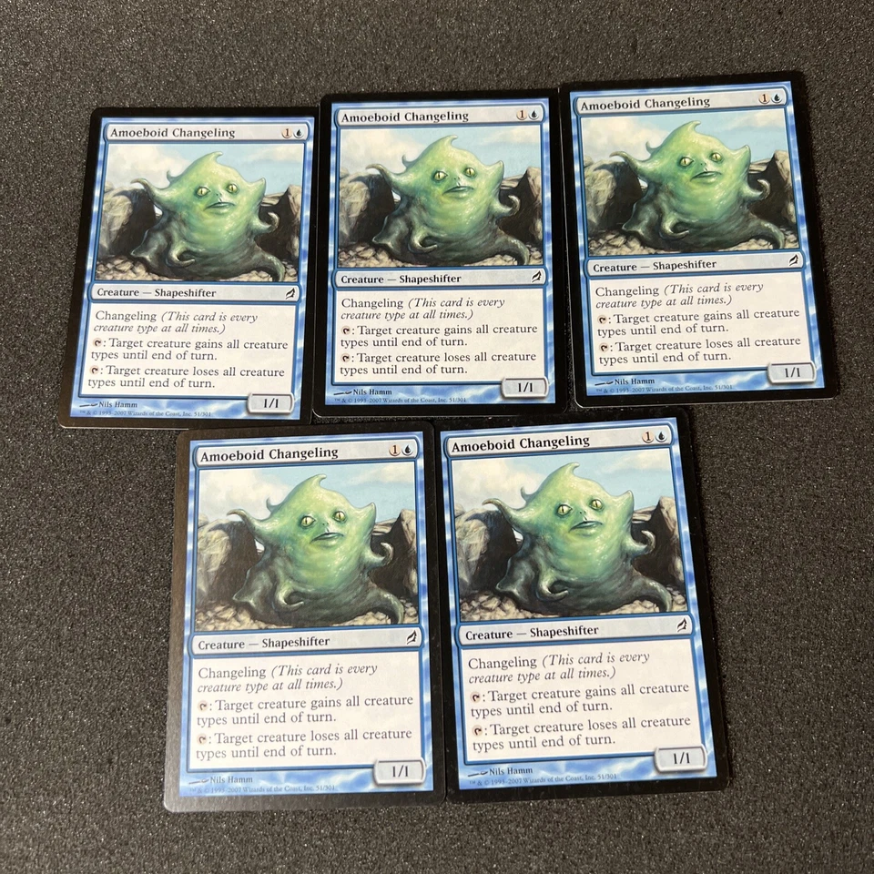 Amoeboid Changeling Magic The Gathering Mtg Lorwyn Card 5 - Image 1 of 4