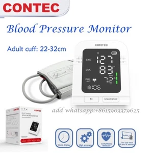 Blood Pressure Monitor Digital Upper Arm Measure NIBP Heart Rate Pulse,CONTEC08C - Picture 1 of 16