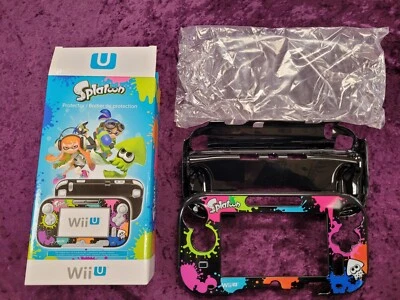 Nintendo Wii U Hori Gamepad Protector Hard Case Cover Splatoon Edition - Image 1 of 4