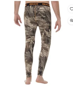 Parte inferior térmica de vellón pesado Realtree 100 % original👌para hombre talla: L/G - Imagen 1 de 4