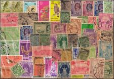 BURMA-100 Different Stamps, Mostly Used, Large & Small
