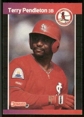 1989 Donruss #230a Terry Pendleton - Image 1 of 2