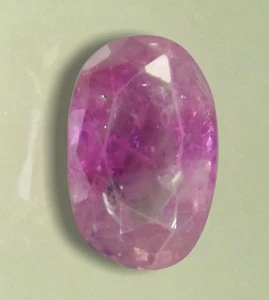 2.32Ct Pink sapphire Un-heated 100% Natural Fancy Oval Precious Gemstone - Picture 1 of 2