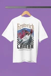Kendrick Lamar Rose Art T-Shirt - Picture 1 of 4