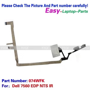 Nuevo para Dell 7560 EDP NTS IR UHD CABLE 074WFK - Imagen 1 de 5