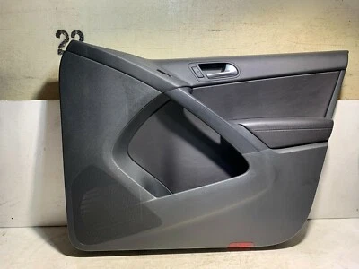 2009-2017 VOLKSWAGEN TIGUAN RIGHT PASSENGER SIDE FRONT INTERIOR INSIDE DOOR - Image 1 of 4