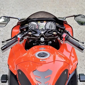 1“ Rise Handlebar Risers for 2022-2025 Suzuki Hayabusa GSX1300R GSX1300RA 3 Gen - Foto 1 di 5