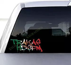 Trakas HDSPM Calcomanía Coche Camión SUV (2) 7" Ventana Bandera Mexicana Vinilo Adhesivo México - Imagen 1 de 2