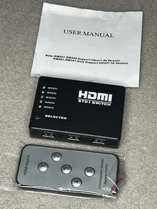 HDMI Switch Device with Two Inputs And Remote  - Picture 1 of 4