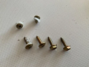 Genuine AEG Washing Machine Washer Dryer various screws from external trim etc - Picture 1 of 4