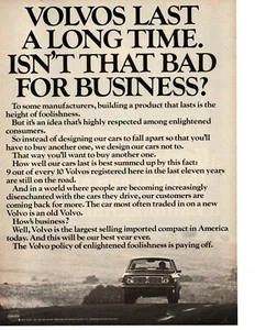 1970 VOLVO 144 ~ GREAT ORIGINAL PRINT AD - Foto 1 di 2