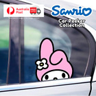 Sanrio My Melody Car Peeker Sticker Cute Kawaii Hello Kitty And Friends Small