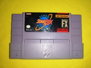 Star Fox Super Weekend Competition Cart Super Nintendo SNES - Tested & Working - Picture 1 of 8