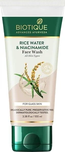 Biotique rice water & niacinamide gel face wash 100ml - Picture 1 of 3