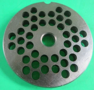 #12 x 1/4" S/S Molinillo de carne Chopper Biro Hobart Plato EE. UU. envío - Imagen 1 de 2