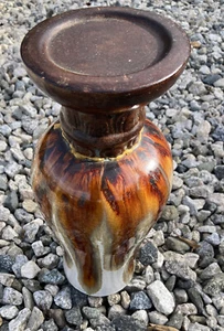 Ceramic Pillar Candle Holder Vintage Style 12” - Bild 1 von 9