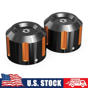 Rear Axle Nut Covers Cap for Harley Electra Glide Ultra Classic FLHTCU 2017-2019 - Picture 1 of 17