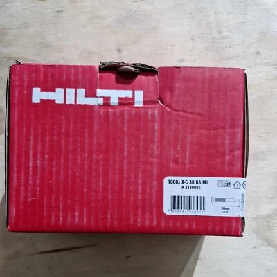 Hilti BX3 36mm NAILS X-C 36 B3 MX 1000x-nails