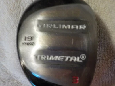 A "Used" Orlimar "TriMetal" Number 3, 19 Degree Loft Hybrid with Graphite Shaft! - Image 1 of 4