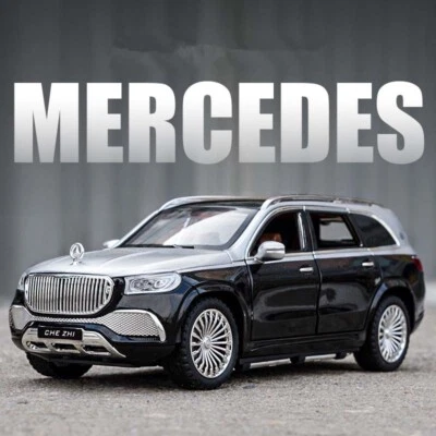 1:24 Maybach GLS GLS600 Alloy Luxy Car Model Diecasts Metal Toy Vehicle Toy Gift - Image 1 of 4