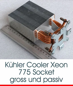 PASSIVER KÜHLER COOLER COOPERPLATTE FÜR INTEL SOCKET 775 V26898-B854-V1 #S6 - Bild 1 von 1